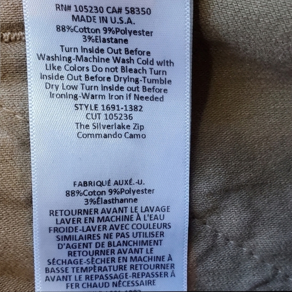 Current/Elliott Silverlake Camo Jeans - Picture 5 of 5